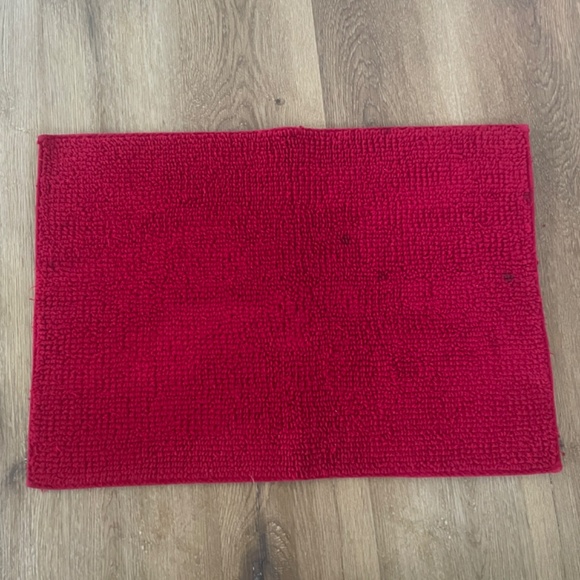 Holiday Bundle: 9" Vintage Wreath and Red Plush Cotton Mat - Picture 8 of 8